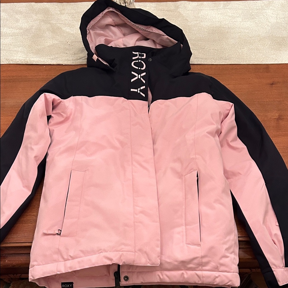 Roxy Two-Tone Pink and Black Jacket